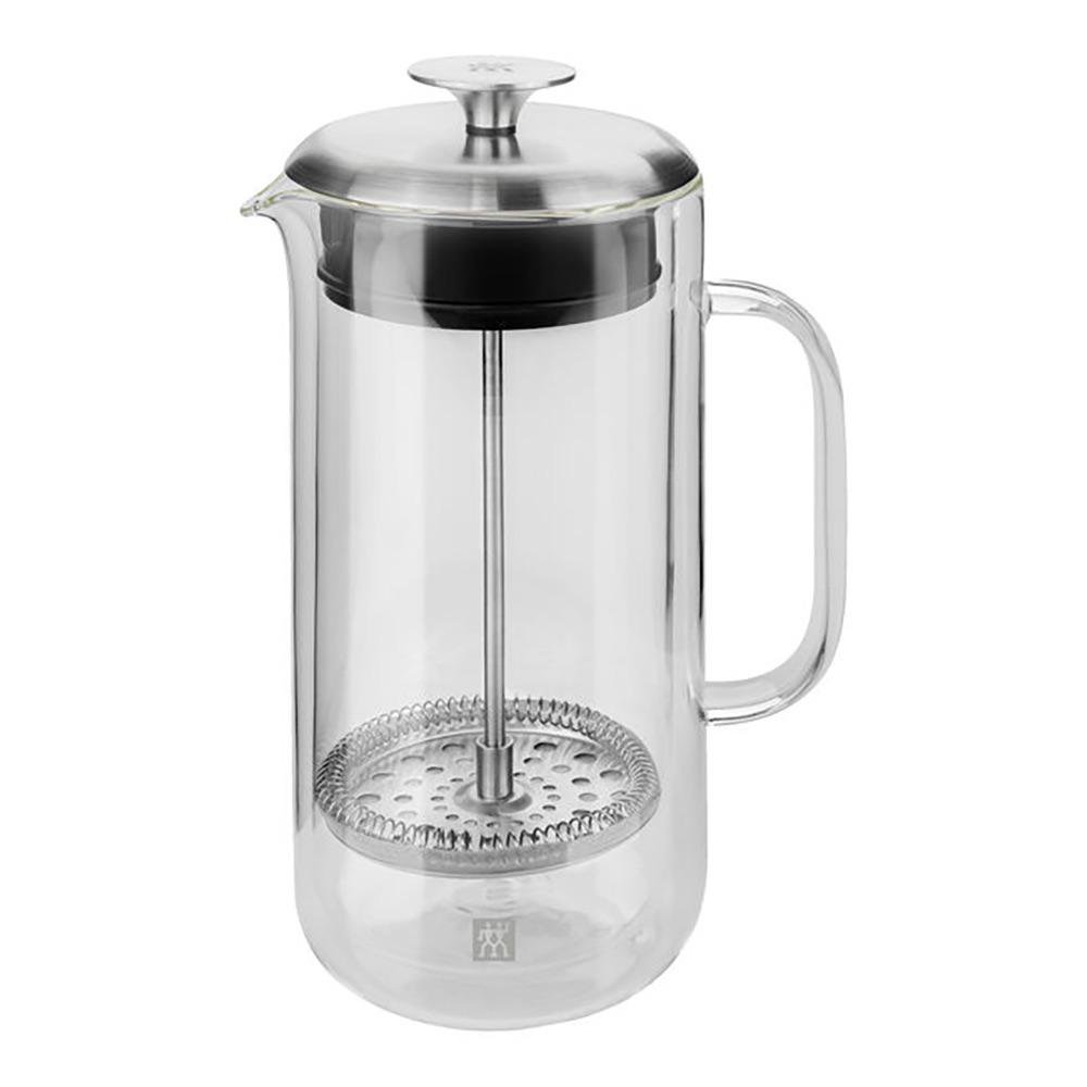 Cafetera Prensa Francesa Sorrento Plus de 750 ml de Vidrio Doble Pared