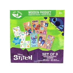 Set de 9 en 1 Juegos Stitch