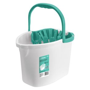 Cubeta Plástica con Exprimidor 8L