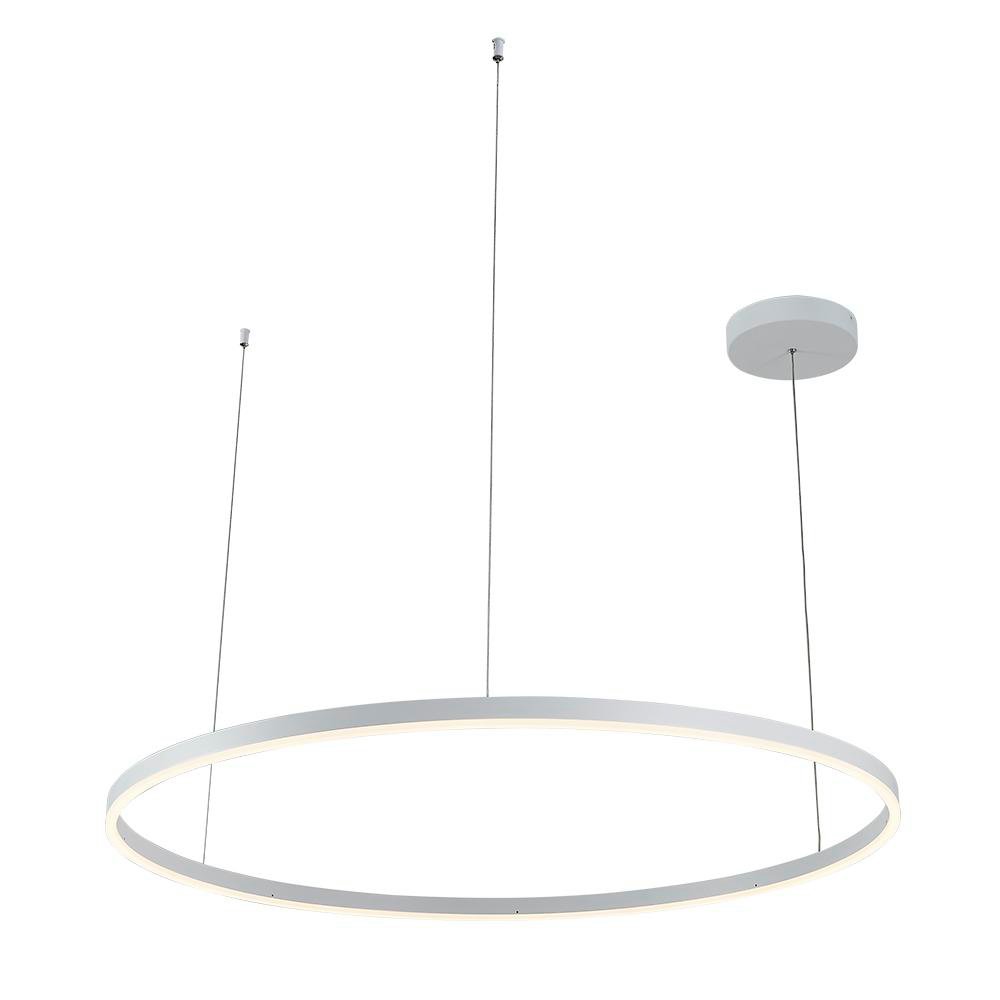 Lámpara Colgante LED Circular Luz Blanca 100 cm
