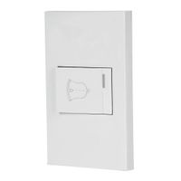 Interruptor para Timbre 1.5 Módulos Española Blanco - Volteck