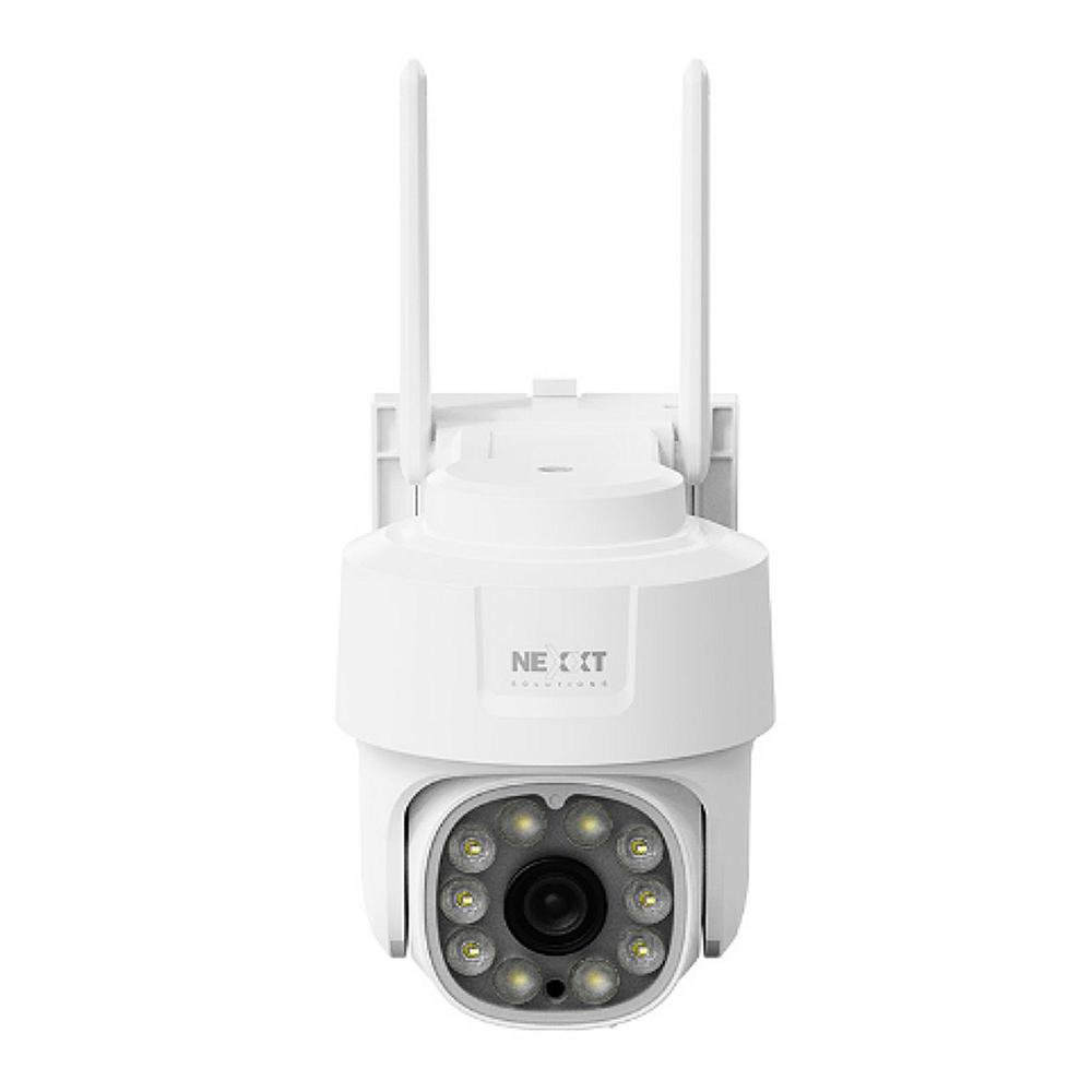 Cámara Inteligente Exterior Tipo Domo 2K con Wi-Fi, Puerto RJ45 y Visión Nocturna