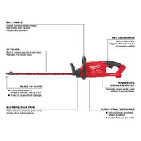 Cortasetos Inalámbrico M18 24 Plg - Milwaukee Electric