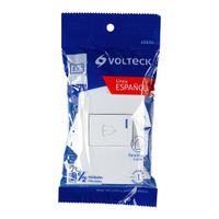 Interruptor para Timbre 1.5 Módulos Española Blanco - Volteck