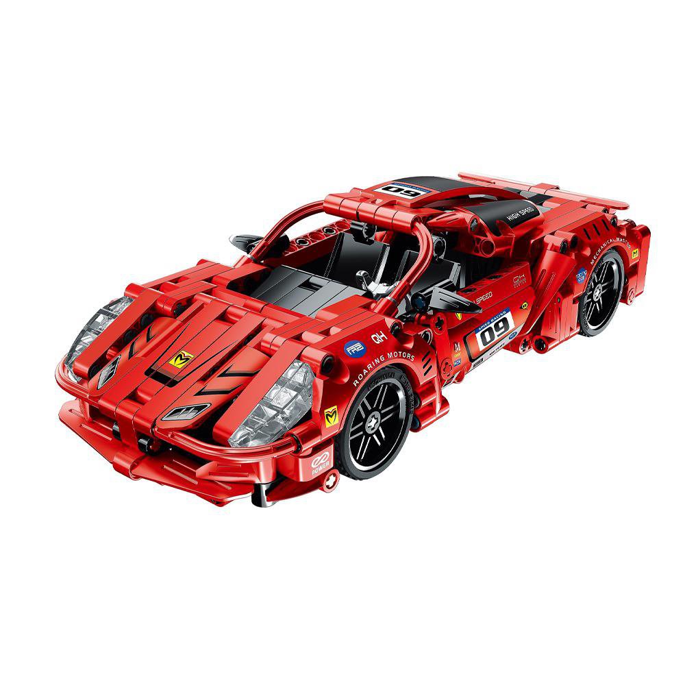 Vehículo Deportivo Mechanical Master de 437 Piezas 6+ Años Color Rojo