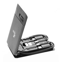 Estuche Portátil Multifuncional para Almacenamiento con Cable Tipo C - XTech