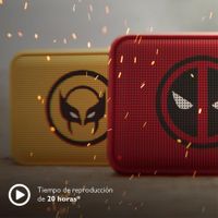 Set de 2 Bocinas Pórtatiles Diseño de Deadpool y Wolverine