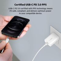 Cargador de Pared Usb-C 25 W Blanco