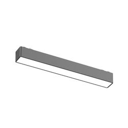 Lámpara Lineal Magnética Fija Negra 48 V