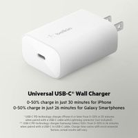 Cargador de Pared Usb-C 25 W Blanco