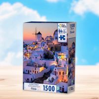 Rompecabezas Atardecer en Grecia 1500 Pzas