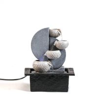 Fuente Jarras Marfil con Luz Led