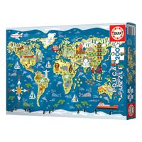 Puzzle Mapa del Mundo 200 Pzas