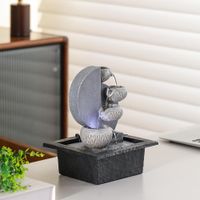 Fuente Jarras Marfil con Luz Led