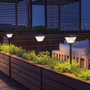 Estaca de Luz Solar LED