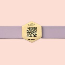 Collar para Perro Mediano con Código Qr Deslizable