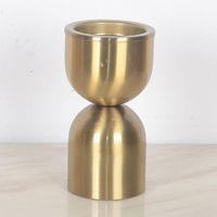 Candelero Con Base Bronce 19 Cm