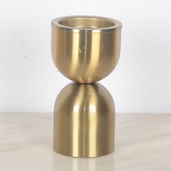 Candelero Con Base Bronce 19 Cm