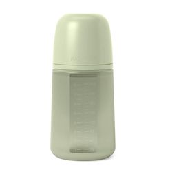 Biberón Suavinex Zero Zero Anticólicos de Silicona Verde 240 Ml