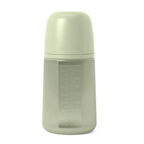 Biberón Suavinex Zero Zero Anticólicos de Silicona Verde 240 Ml