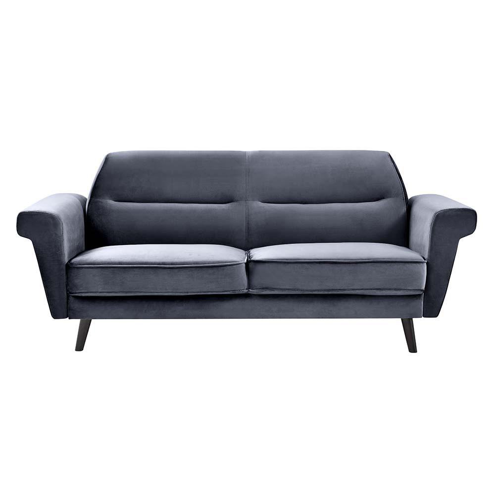 Sofá Joseph de 3 Plazas 195 x 77 x 86 cm Color Gris