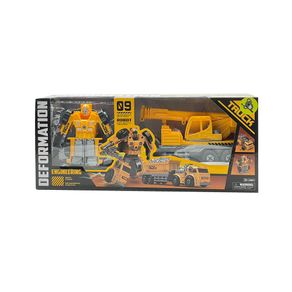 Robot-de-Construccion-y-Grua-Amarillo-9-Plg