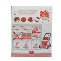 Carruaje-de-Juguete-para-Muñecas-Rosado