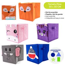 Caja Organizadora Plegable 30x30 Cm Colores Surtidos