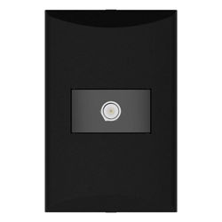 Toma De Televisión Rg6 Negro