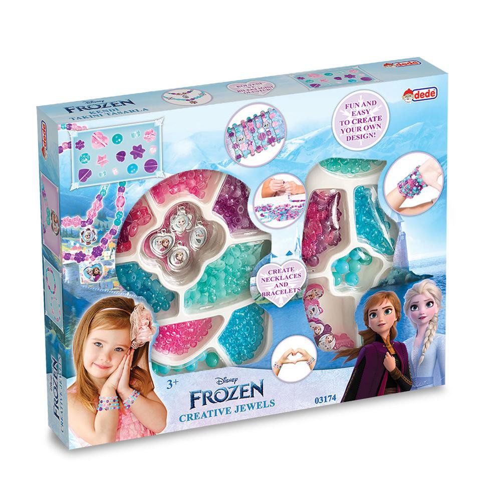 Set de Joyería Personalizable Frozen Creative Jewels para 3+ Años Juego de Bisutería Froze…