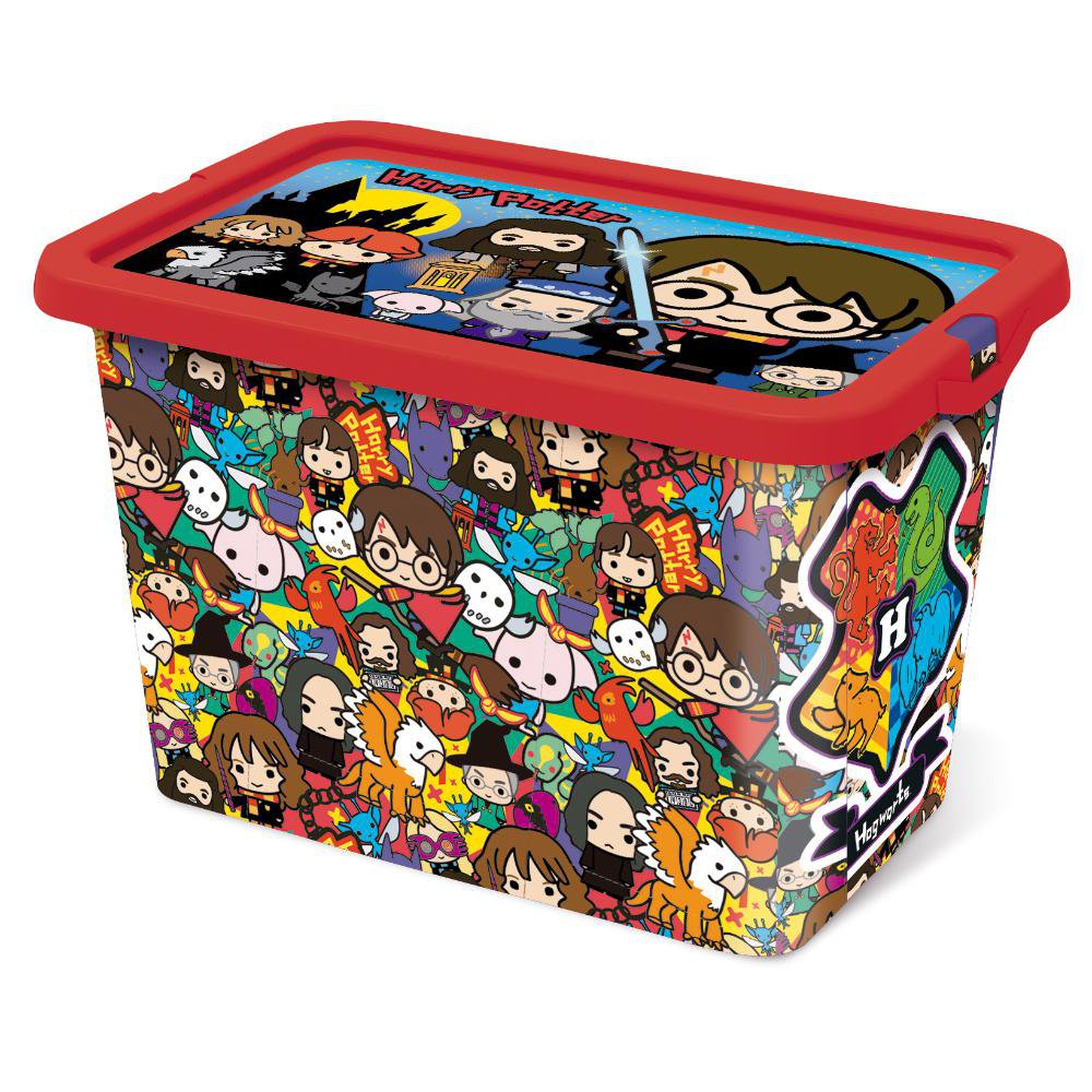 Caja Organizadora Infantil Click 7 L Diseño Harry Potter Caja Organizadora Click 7 L Diseñ…