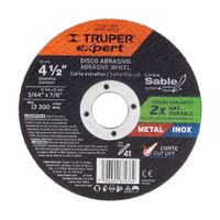 Disco De Corte Fino Tipo 41 4 1/ Plg - Truper Expert
