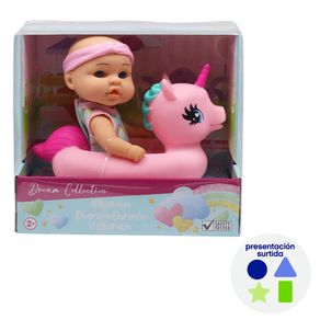 Muñeca 7 Plg Para Baño Con Flotador Estilos Surtidos