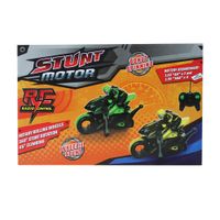 Moto de Juguete Stunt RC con Rotación 360° Colores Surtidos