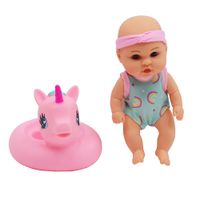 Muñeca 7 Plg Para Baño Con Flotador Estilos Surtidos
