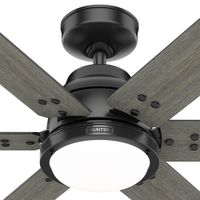 Ventilador Negro Mate 60 Plg Gravity Hunter