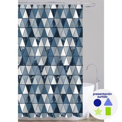 Cortina de Baño con Ganchos Diseños Surtidos