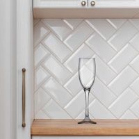 Set de 4 Copas de Vidrio para Champagne