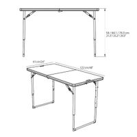 Mesa Plegable Oskar Blanca