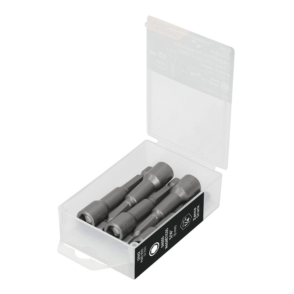 Adaptador Dado para Taladro de 5/16 Plg 5 Piezas