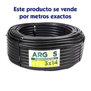 Cable Sumergible para Bombas Venta por Metro 3X14 Awg - Argos