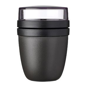 Lonchera Pot Insulada Ellipse Negro