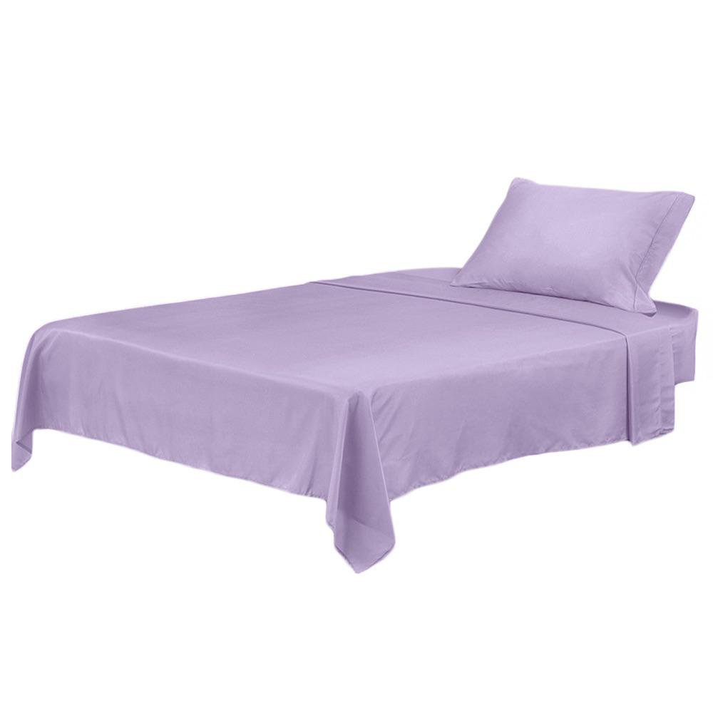 Set de Sábana Lavanda Claro - Varios Tamaños Imperial