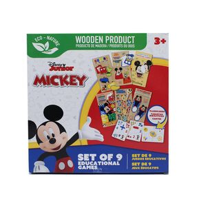 Set de 9 en 1 Juegos Mickey