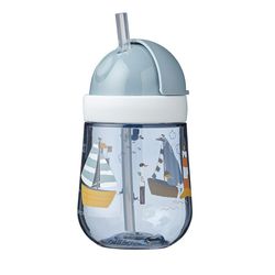 Vaso Entrenador con Pajilla 10 Oz  Barcos