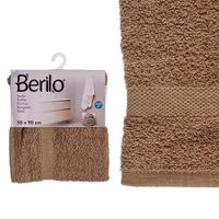 Toalla de Mano Color Café 80% Algodón