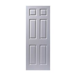 Puerta HDF 6 Tableros Acabado Blanco - Varios Tamaños
