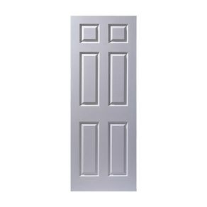 Puerta HDF 6 Tableros Acabado Blanco - Varios Tamaños