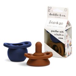 Set de Pepe Pop&Go S1 Choco y Navy 2 Pzas - Doddle Pop