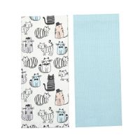 Set de Toallas de Cocina con Diseño Gato
